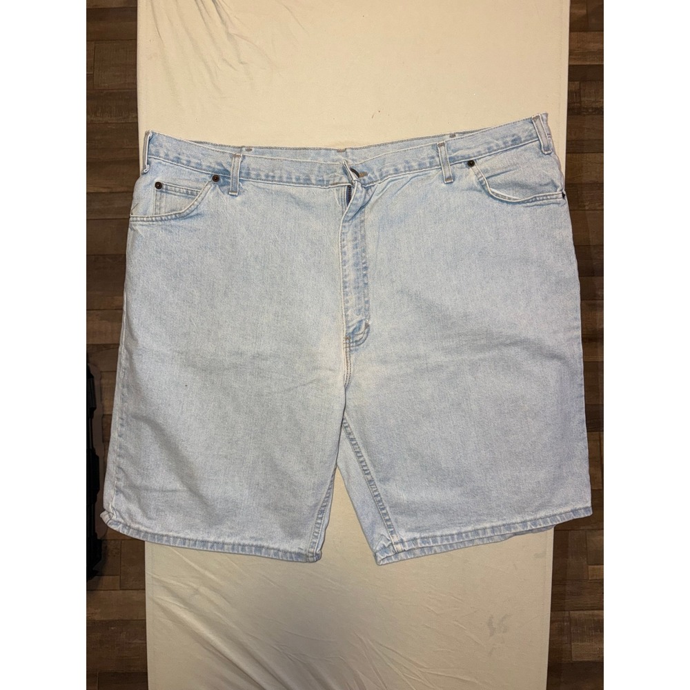 Rustler Size 46 Light Wash Denim Shorts Vintage Made In USA